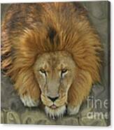 Faux Lion Canvas Print