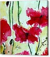 Feel The Summer 2 - Poppies Canvas Print