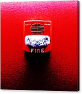 Fire Alarm Strobe Canvas Print