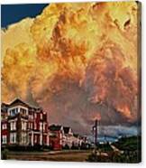 Fire In The Sky Canvas Print