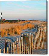 Fire Island Lighthouse, Long Island, Ny Canvas Print