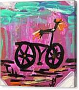 First Bike Canvas Print