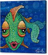 Fish Lips Canvas Print
