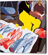 Fish Market Canvas Print