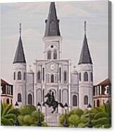 Five Fifteen In New Orleans Canvas Print
