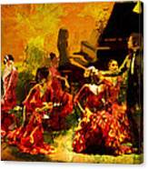 Flamenco Dancer 020 Canvas Print