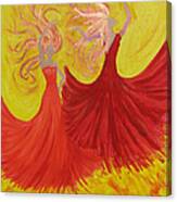 Flamenco Canvas Print