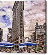 Flatiron Building Canvas Print