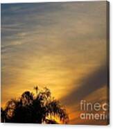Florida Sunset Lll. Canvas Print
