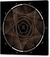 Flow Of Life Flow Of Pi #2 Canvas Print