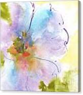 Flower Tint Poppy I Canvas Print