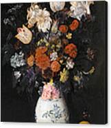 Flowers Vase Canvas Print