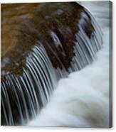 Flowing Water Near Pha Tad Waterfall Canvas Print