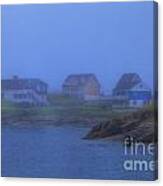 Foggy Bay Canvas Print