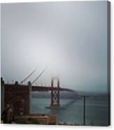 Foggy Golden Gate Canvas Print