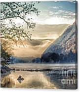 Foggy Morning Along The New River Canvas Print