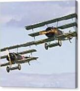 Fokker Fighters Canvas Print