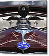Ford - Flying Radiator Cap Canvas Print