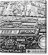 Ford Fox Canvas Print