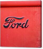 Ford Made Canvas Print