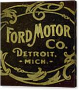 Ford Motor Company Canvas Print