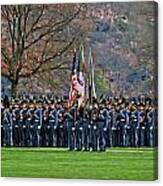 Formation Before Parent Weekend Parade Canvas Print