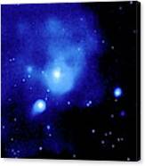 Fornax Galaxy Cluster Canvas Print