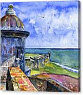 Fort San Juan Puerto Rico Canvas Print
