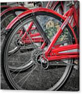 Fort Worth Bikes Canvas Print