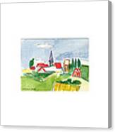French Countryside 1 Canvas Print