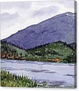 Frisco Lake Canvas Print