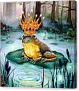 Frog Prince Canvas Print