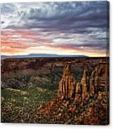 From The Overlook - Colorado National Monument Canvas Print