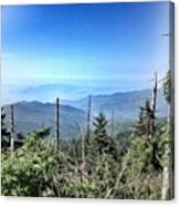 From The Top Of Clingmans Dome Canvas Print