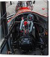 Front Engine Dragster Cockpit Canvas Print