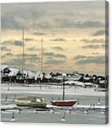 Frozen Sea Canvas Print