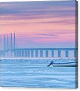 Frozen Sea Canvas Print