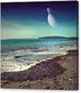 Further #shore. .. #coverartfake #scifi Canvas Print