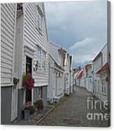 Gamle Stavanger Norway 3 Canvas Print
