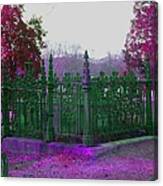 Gated Tomb Canvas Print