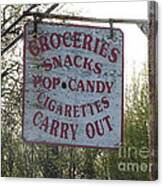 General Store Canvas Print