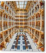 George Peabody Library I Canvas Print