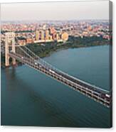 George Washington Bridge Aerial Canvas Print