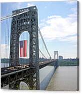 George Washington Bridge, New Yorknew Canvas Print