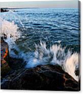 Georgian Bay Shore Surf Canvas Print