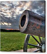 Gettysburg Canon Closeup Canvas Print