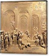 Ghiberti Lorenzo, Isaac, Esau Canvas Print