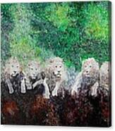 Ghosts Of The Endangered Canvas Print