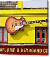 Giant Gibson Les Paul Canvas Print