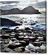 Giant's Causeway Sunset Canvas Print